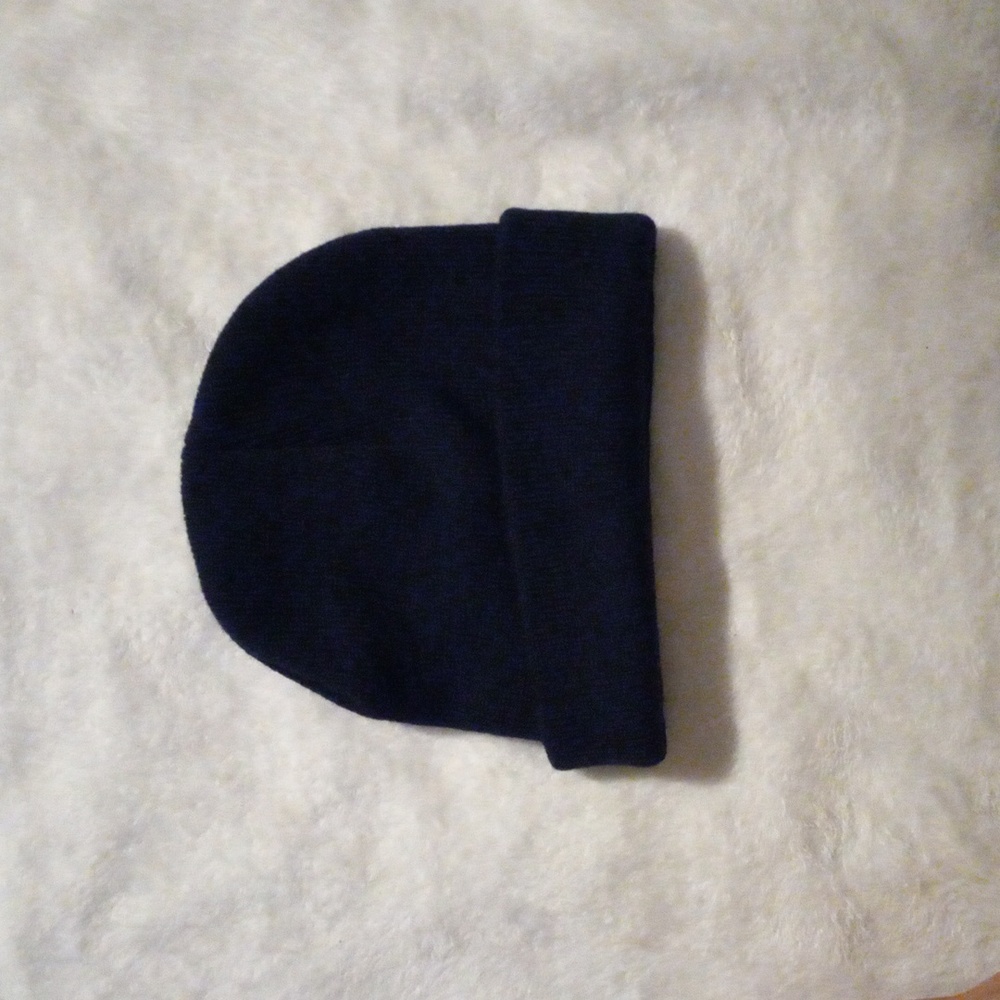 Navy blue beanie